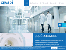 Tablet Screenshot of cemedi.com